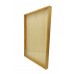 FixtureDisplays® Golden Oak Finish Shadow Box Jersey Display case 100011